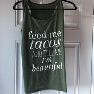 Feed Me Tacos tank